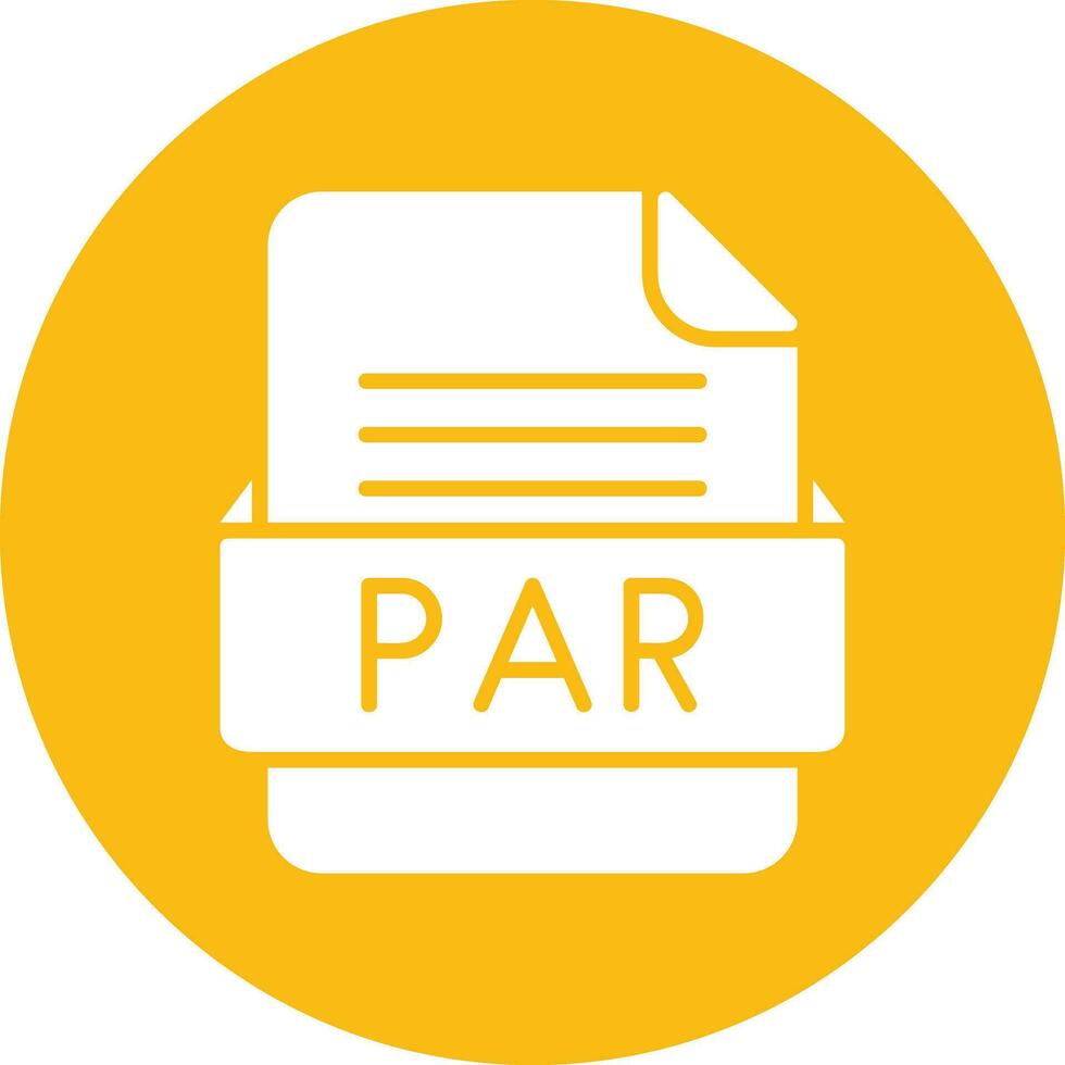 Par Datei Format Vektor Symbol