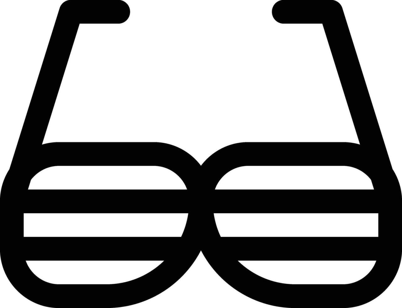 Spaß Brille Vektor Symbol