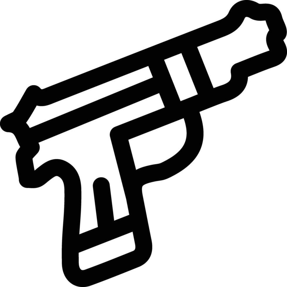 pistol vektor ikon