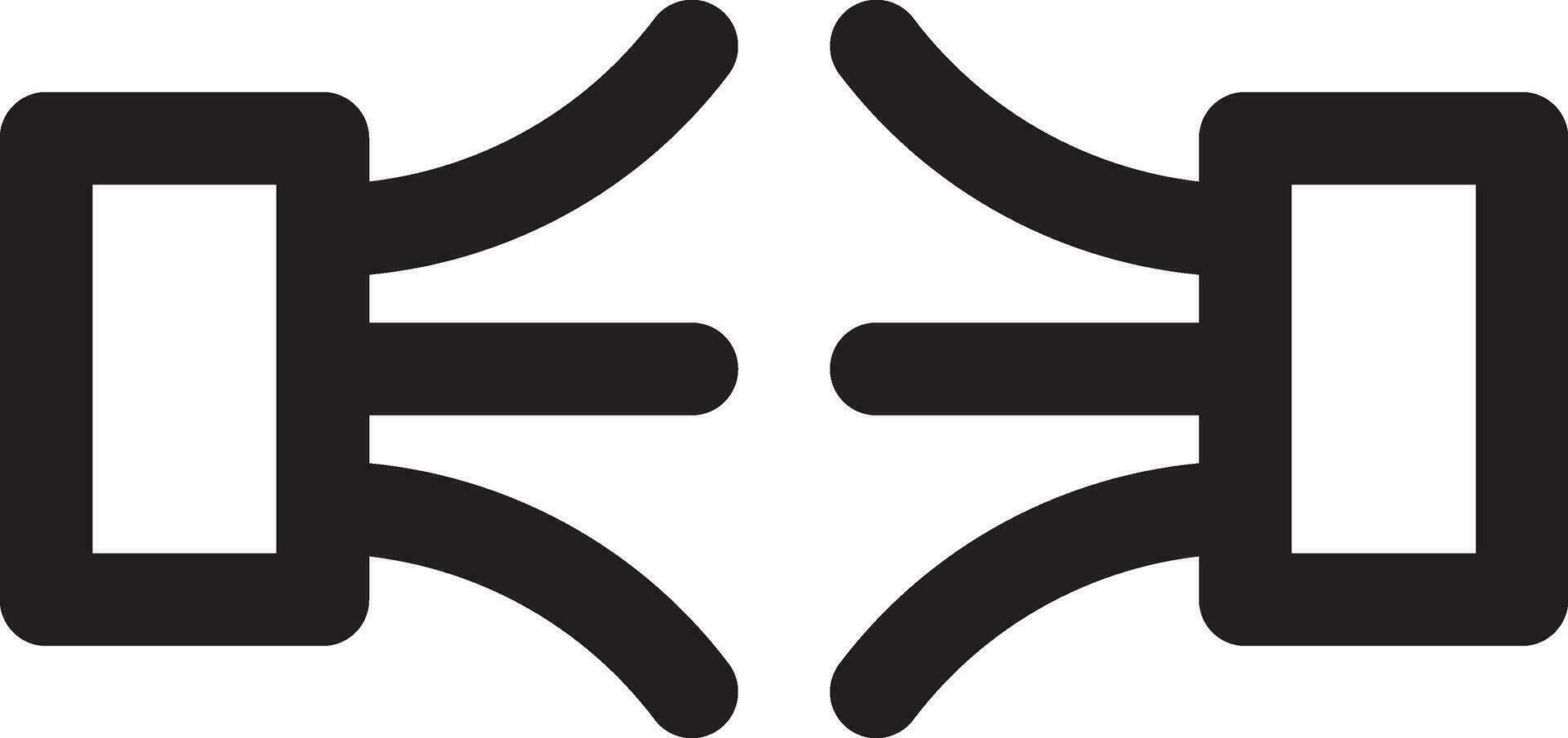 verbinden Drähte Vektor Symbol