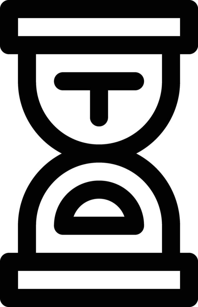 Sanduhr-Vektorsymbol vektor