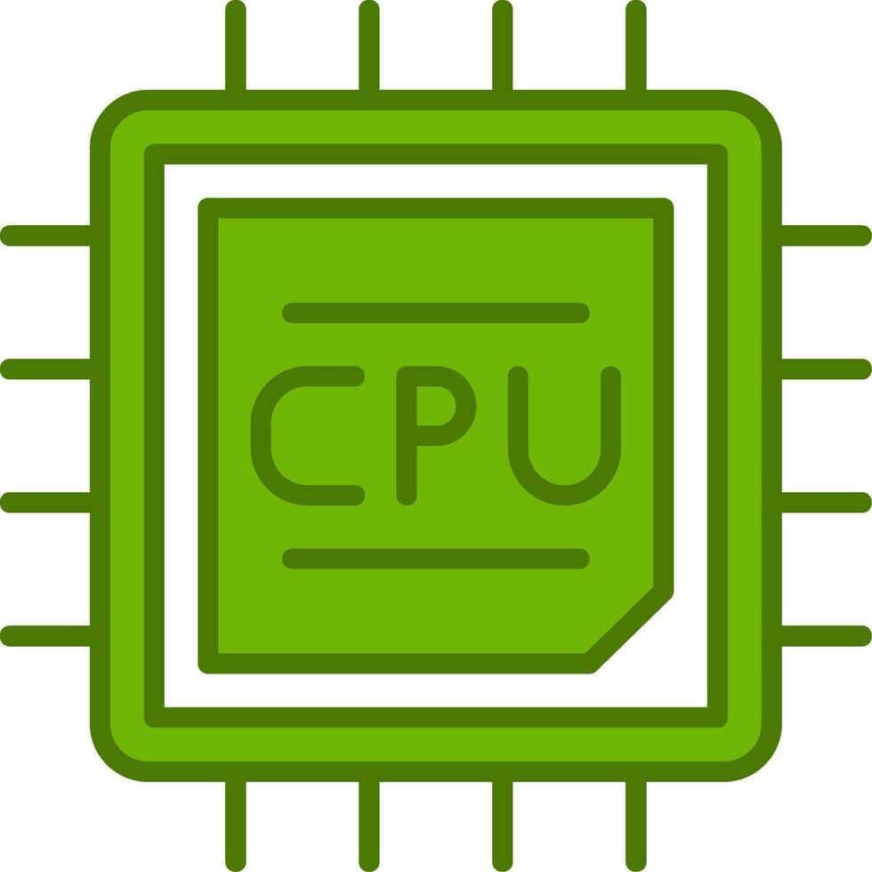 cpu-Vektorsymbol vektor