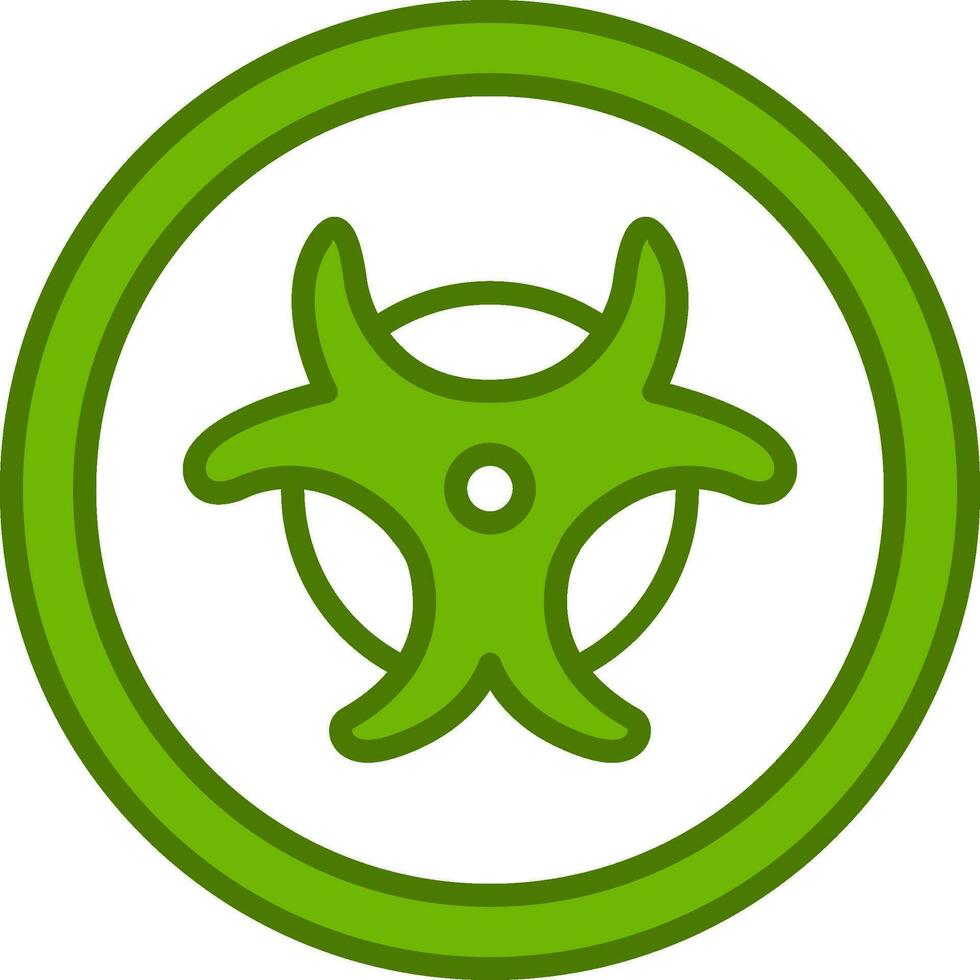 Biogefährdung Zeichen Vektor Symbol