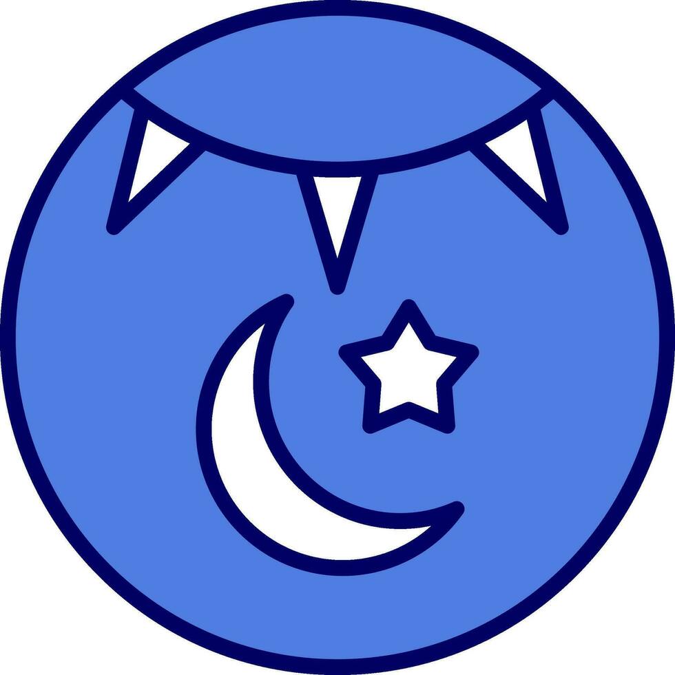 Girlanden-Vektor-Symbol vektor