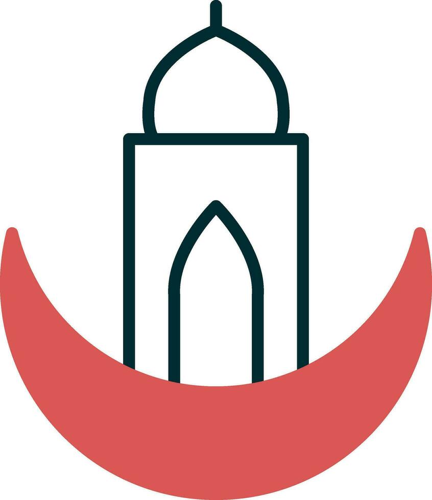 Ramadan-Vektorsymbol vektor