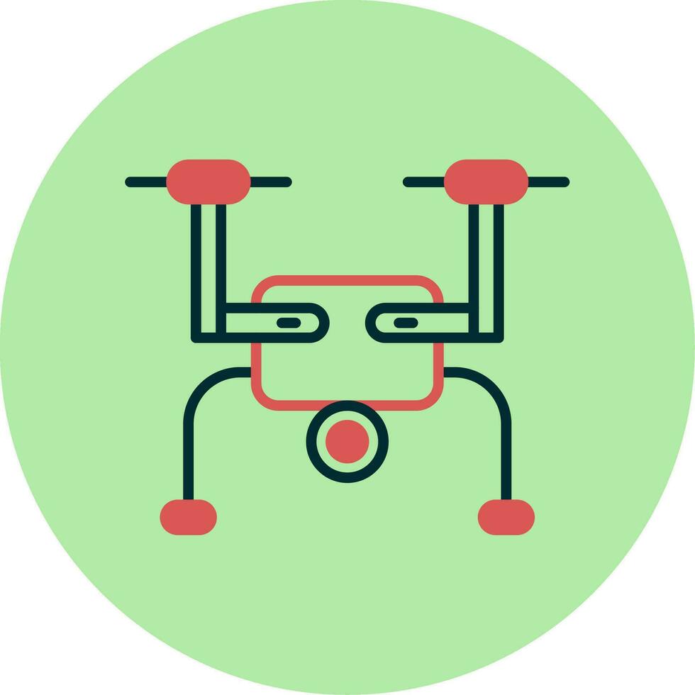 Symbol für Drohnenvektor vektor