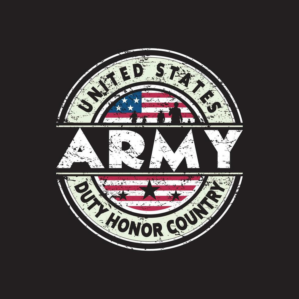 USA Veteranen Tag t Hemd Design. Veteranen Tag ist ein Bundes Urlaub im das vereinigt Zustände beobachtete jährlich auf November 11, zum Auszeichnung Militär- Veteranen von das vereinigt Zustände bewaffnet Kräfte. vektor