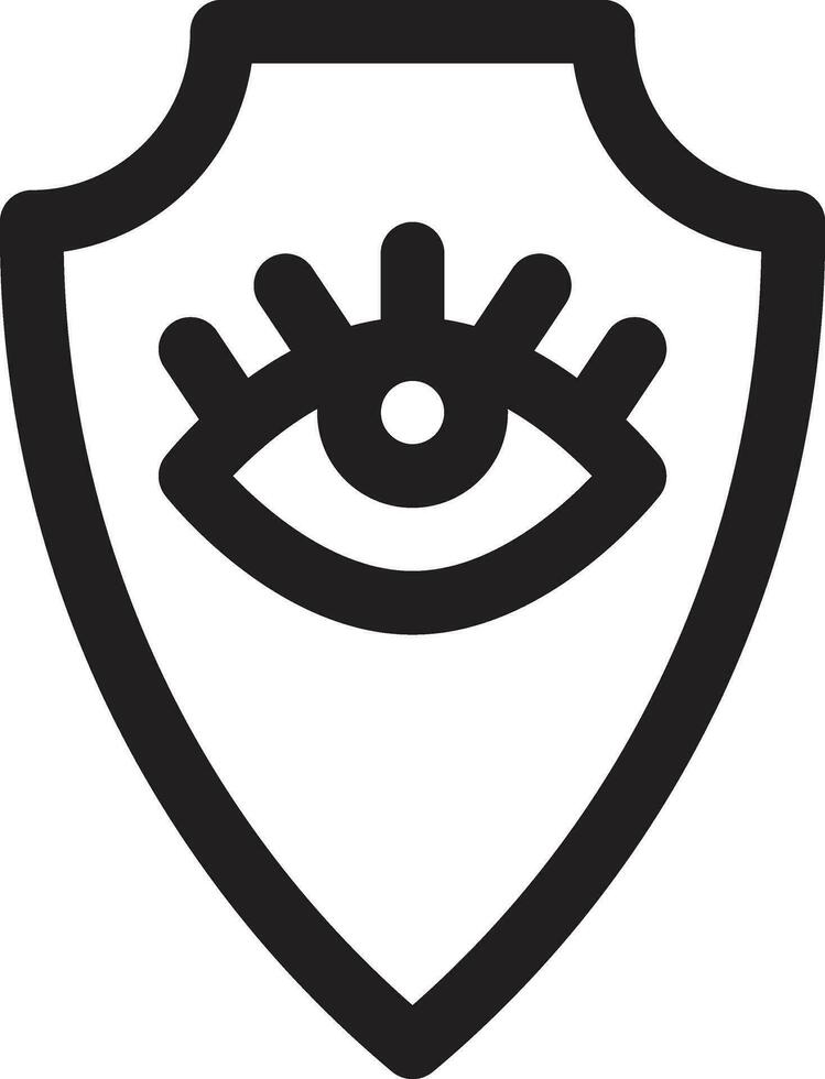 Sicherheit Vision Vektor Symbol