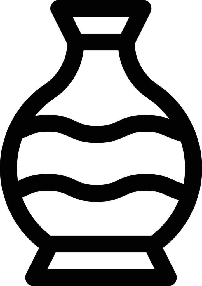 Vase-Vektor-Symbol vektor