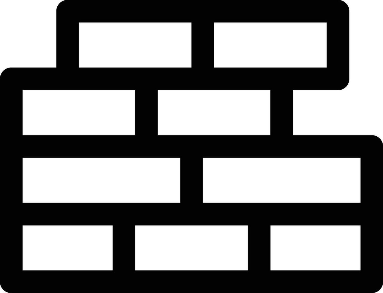 brickwall vektor ikon