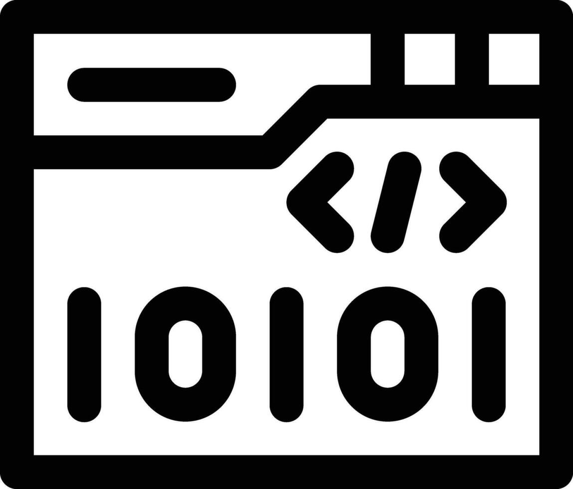 Vektorsymbol für Cyberangriffe vektor