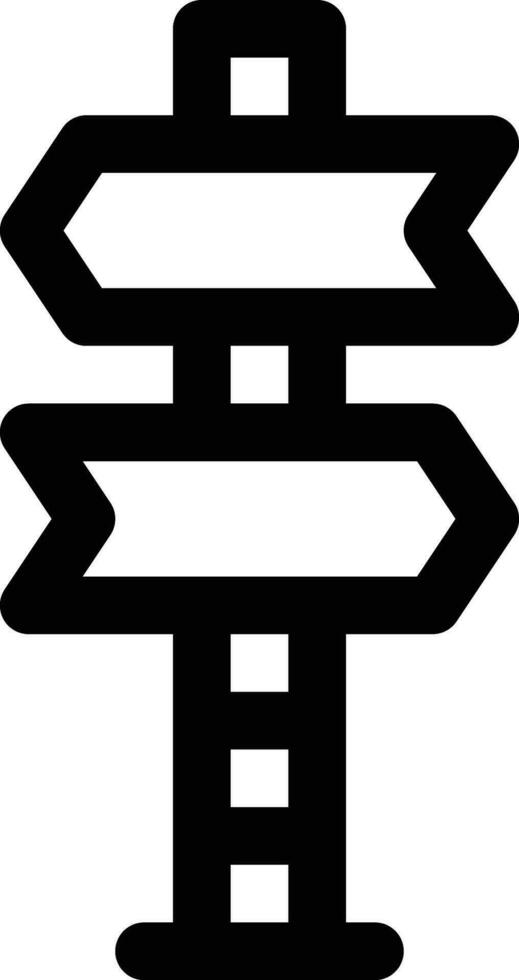 Richtungszeichen-Vektorsymbol vektor