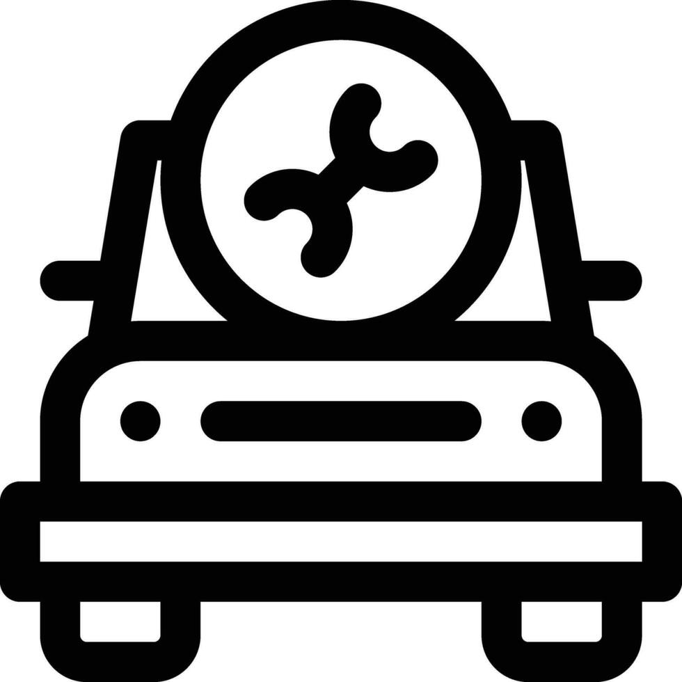 Auto-Service-Vektor-Symbol vektor