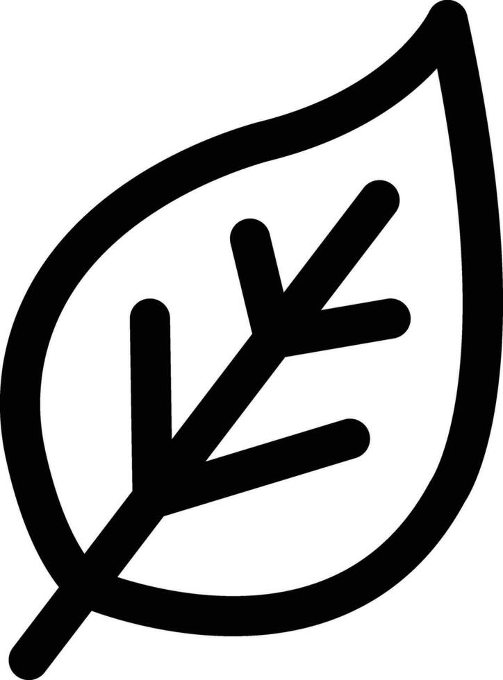 ört blad vektor ikon