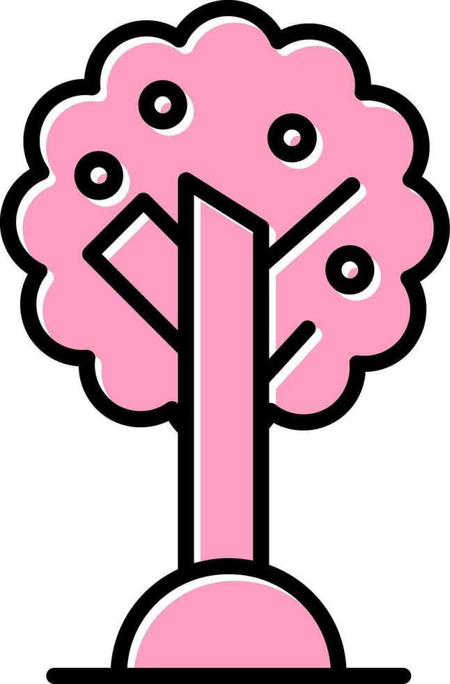 Olive Baum Vektor Symbol