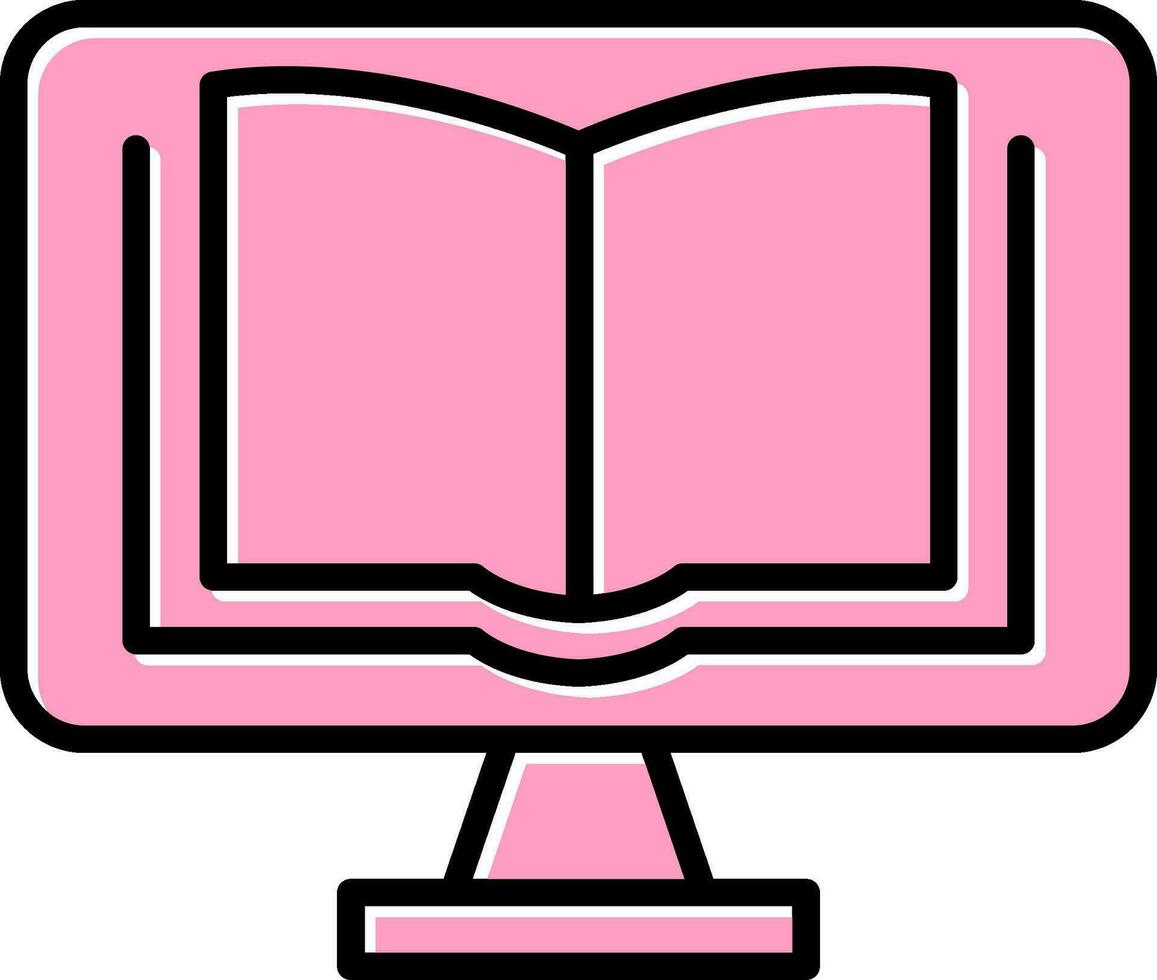 E-Book-Vektorsymbol vektor