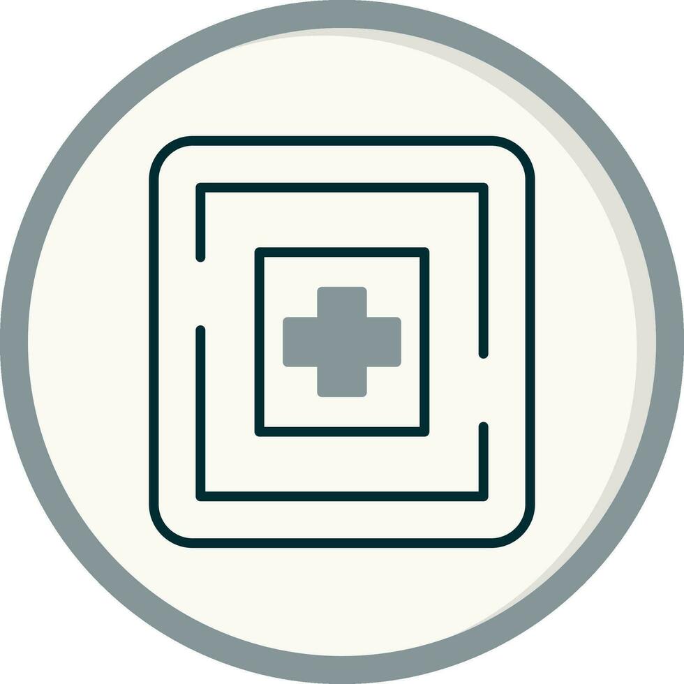 Krankenhaus-Vektor-Symbol vektor