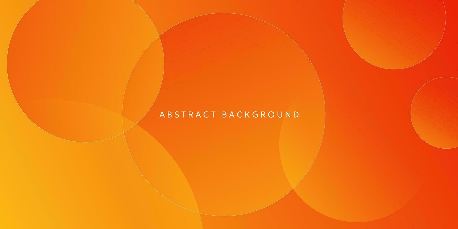 Vektor dynamisch Flüssigkeit abstrakt Hintergrund Orange Farbe