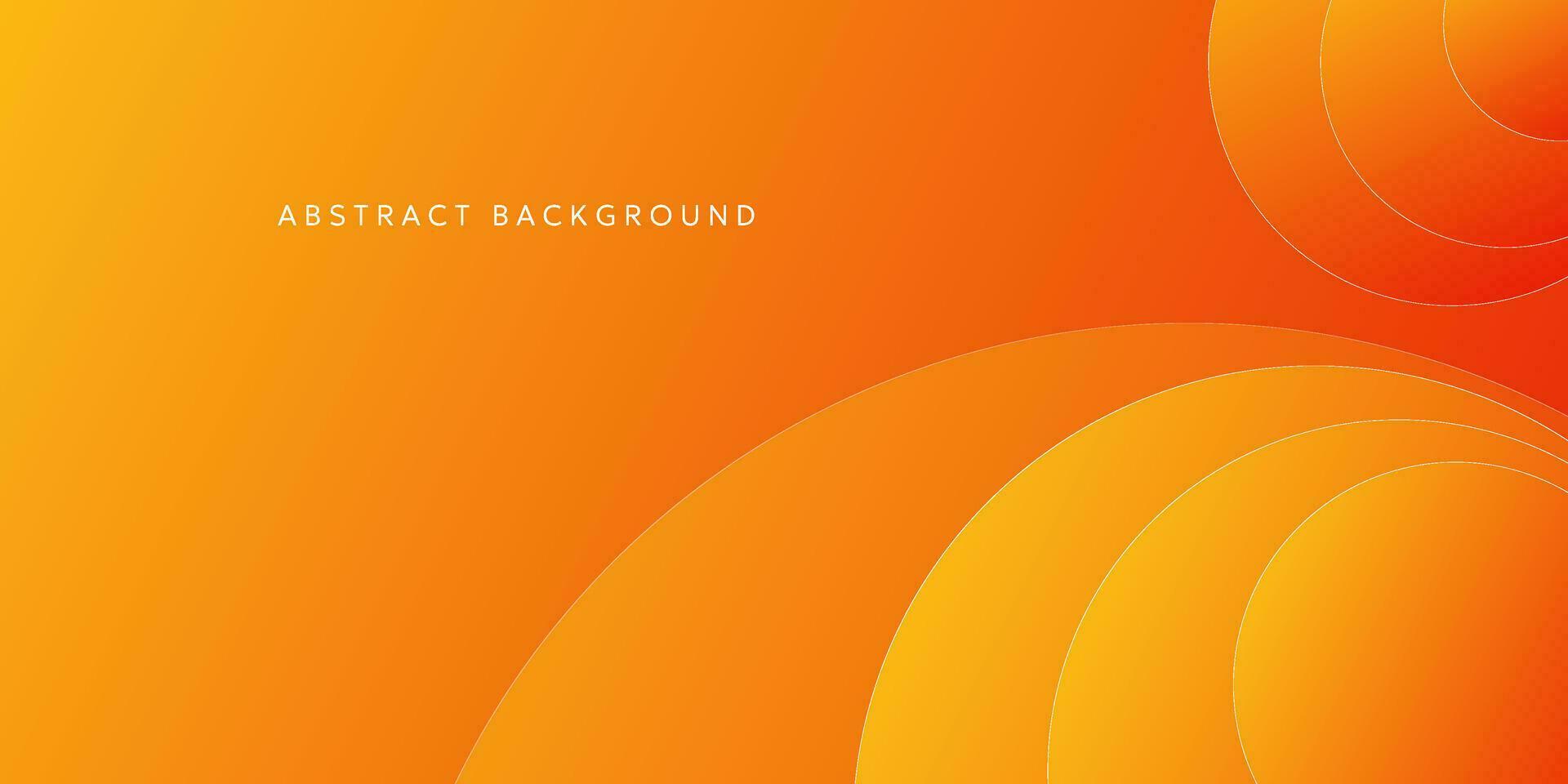 Vektor dynamisch Flüssigkeit abstrakt Hintergrund Orange Farbe