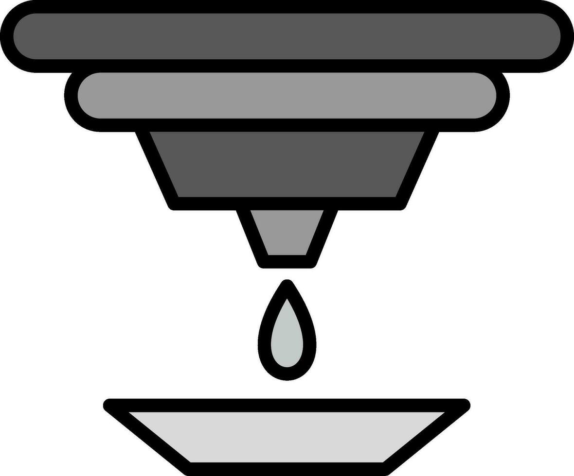 Tintenstrahl Vektor Symbol