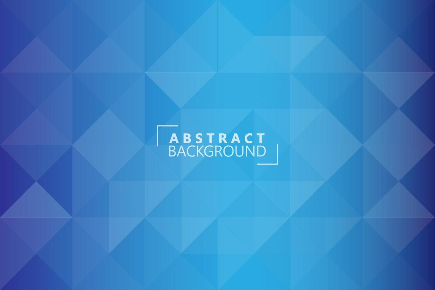 blauer abstrakter Hintergrund mit Farbverlauf-Polygon-Stil. vektor