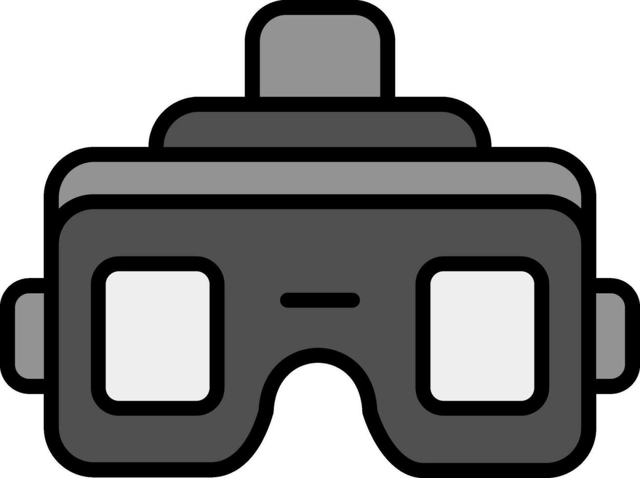 VR-Brille-Vektorsymbol vektor