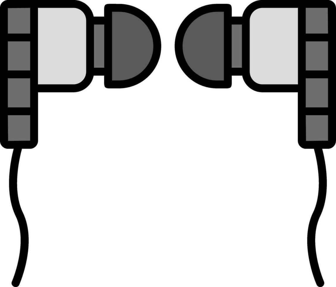 Vektorsymbol für Kopfhörer vektor