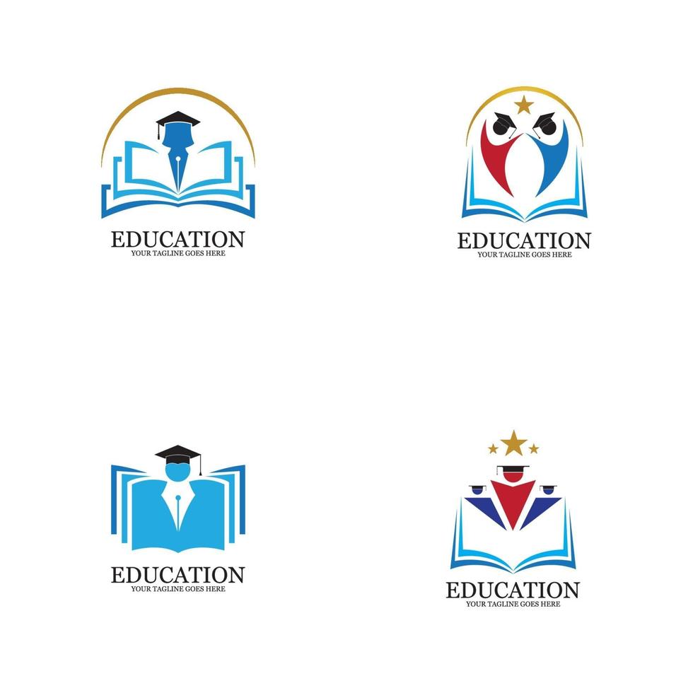 Bildung Logo Vorlage Vektor