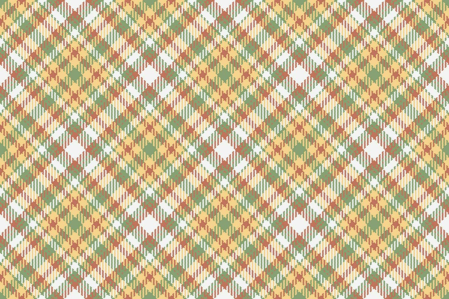 Plaid prüfen nahtlos von Tartan Muster Textur mit ein Stoff Vektor Hintergrund Textil.