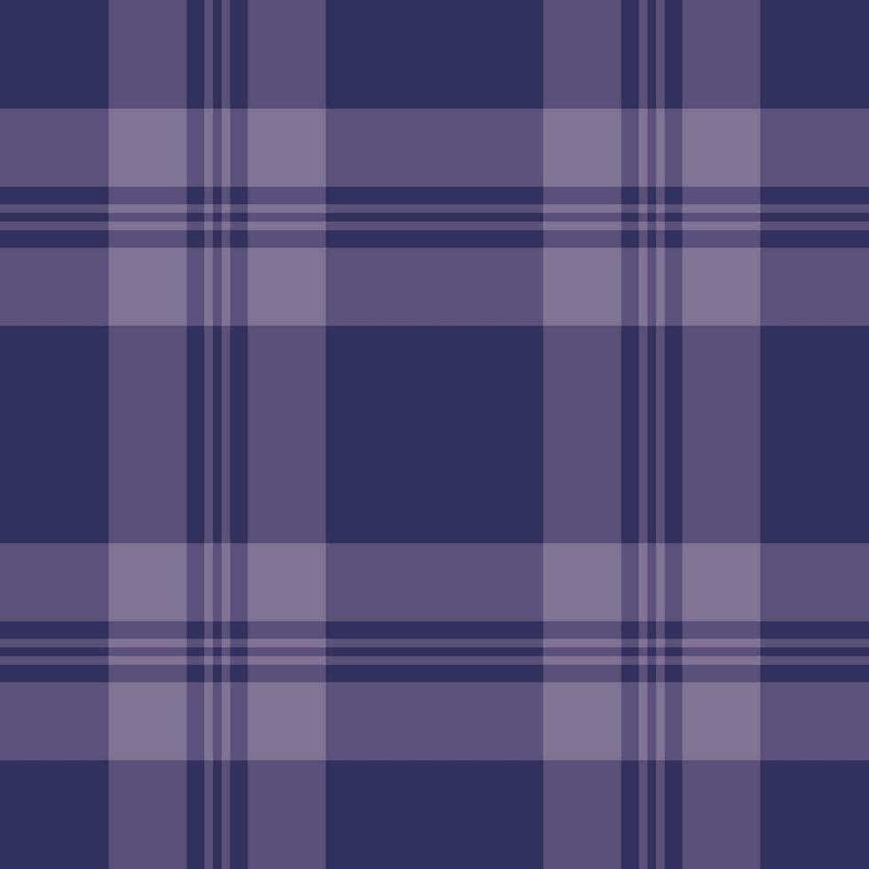 Plaid Textil- prüfen von Textur nahtlos Tartan mit ein Vektor Stoff Hintergrund Muster.