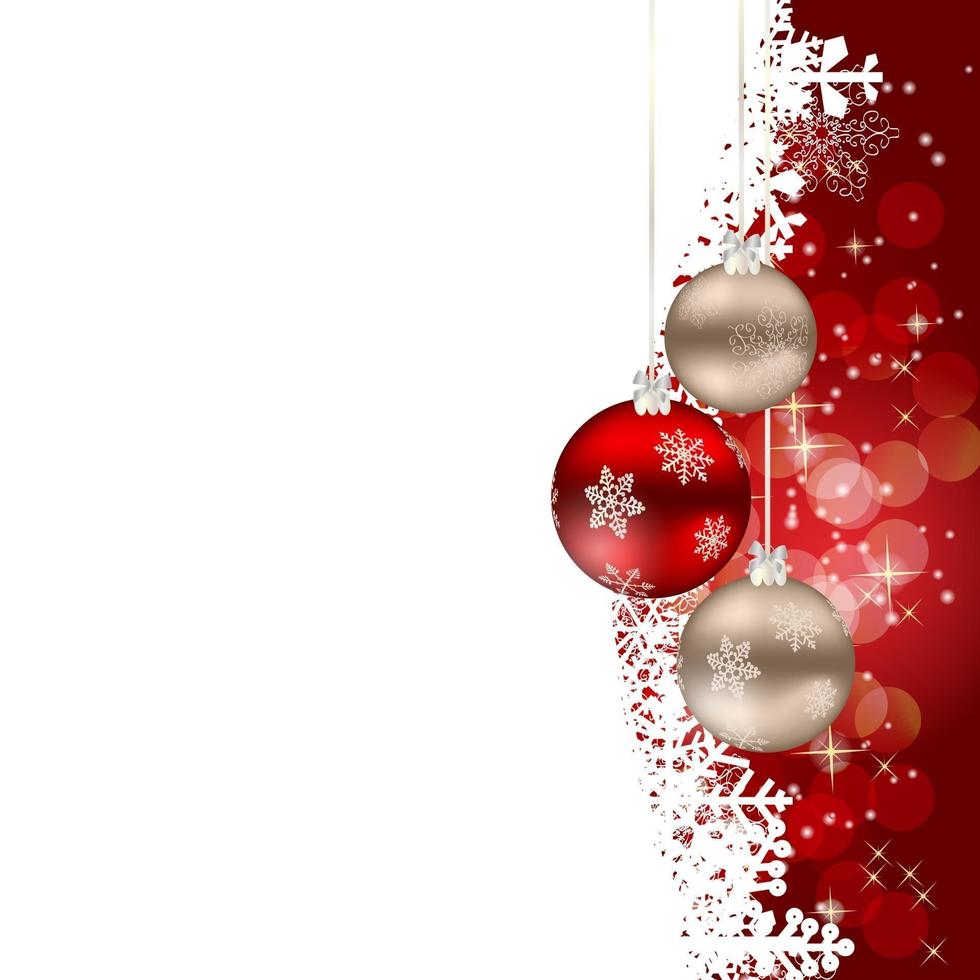 abstrakte Schönheit Weihnachten und Neujahr Hintergrund. vektor