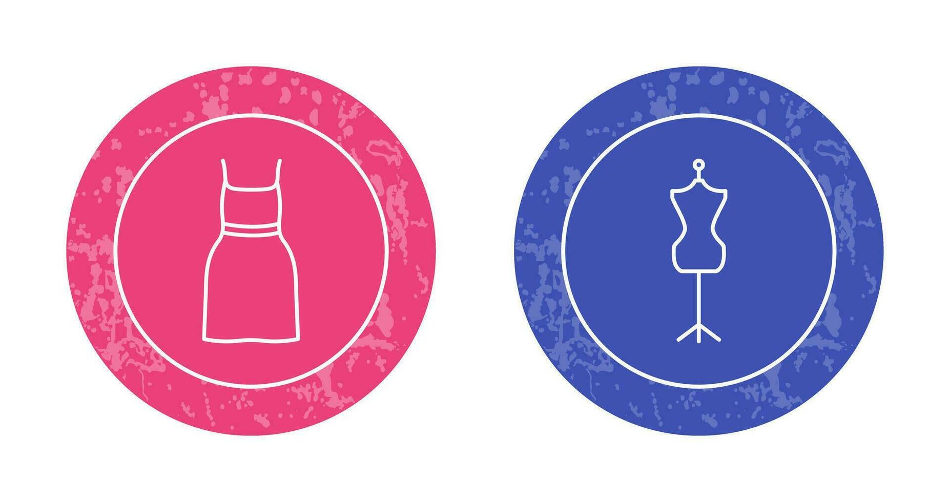 cocktail klänning och klänning hållare ikon vektor