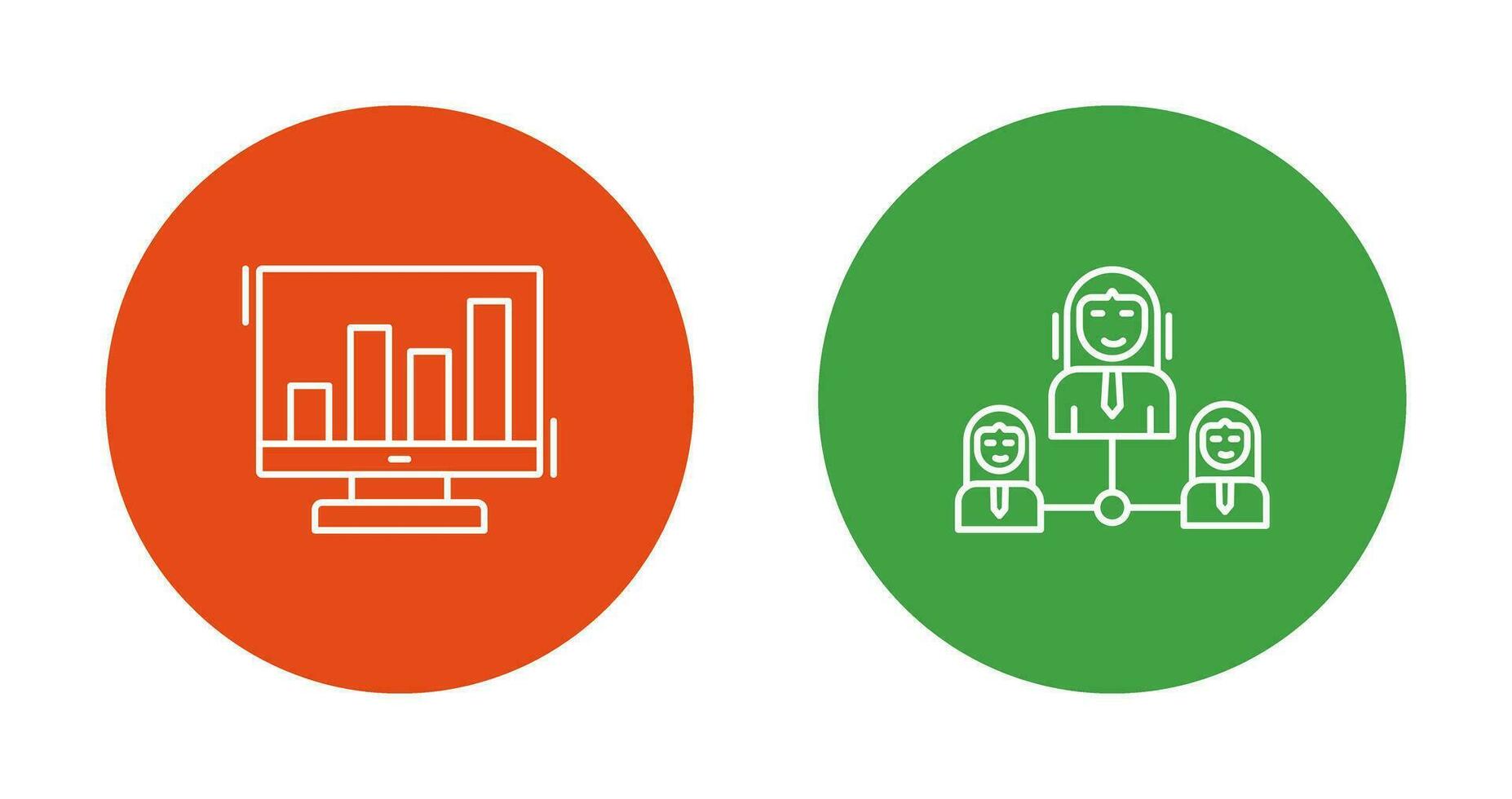 tillväxt och team ikon vektor