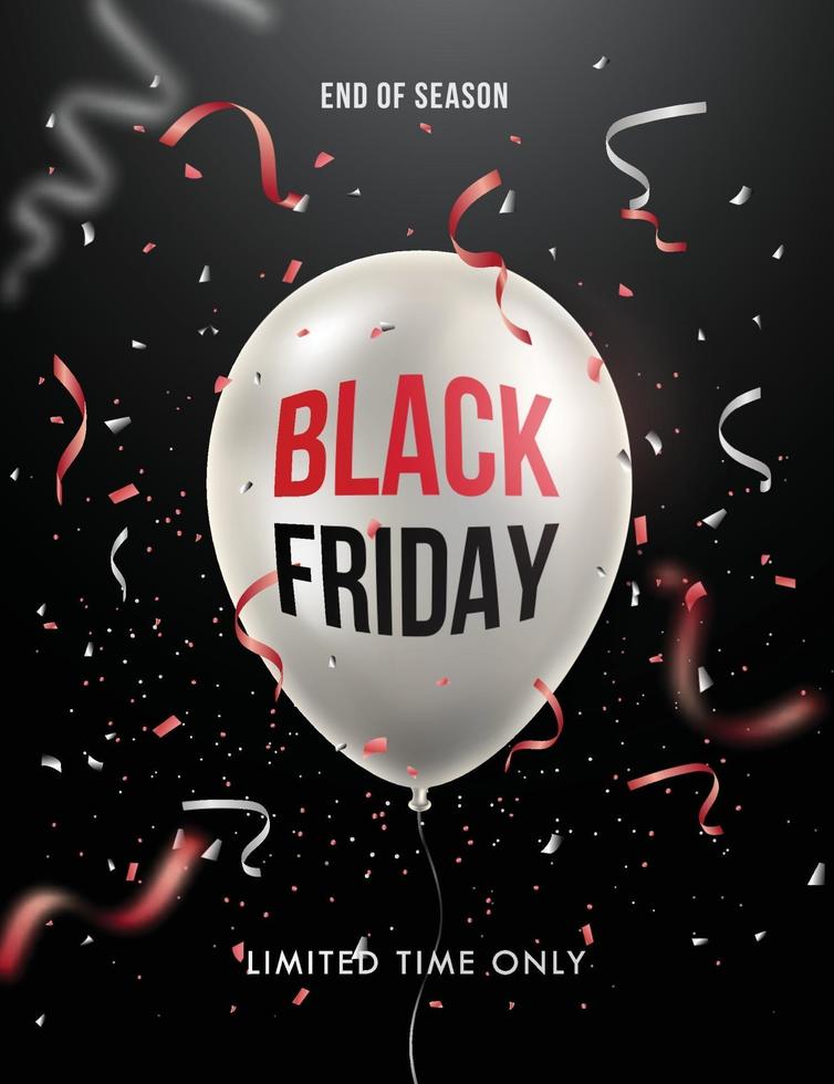 Black Friday Sale-Design vektor