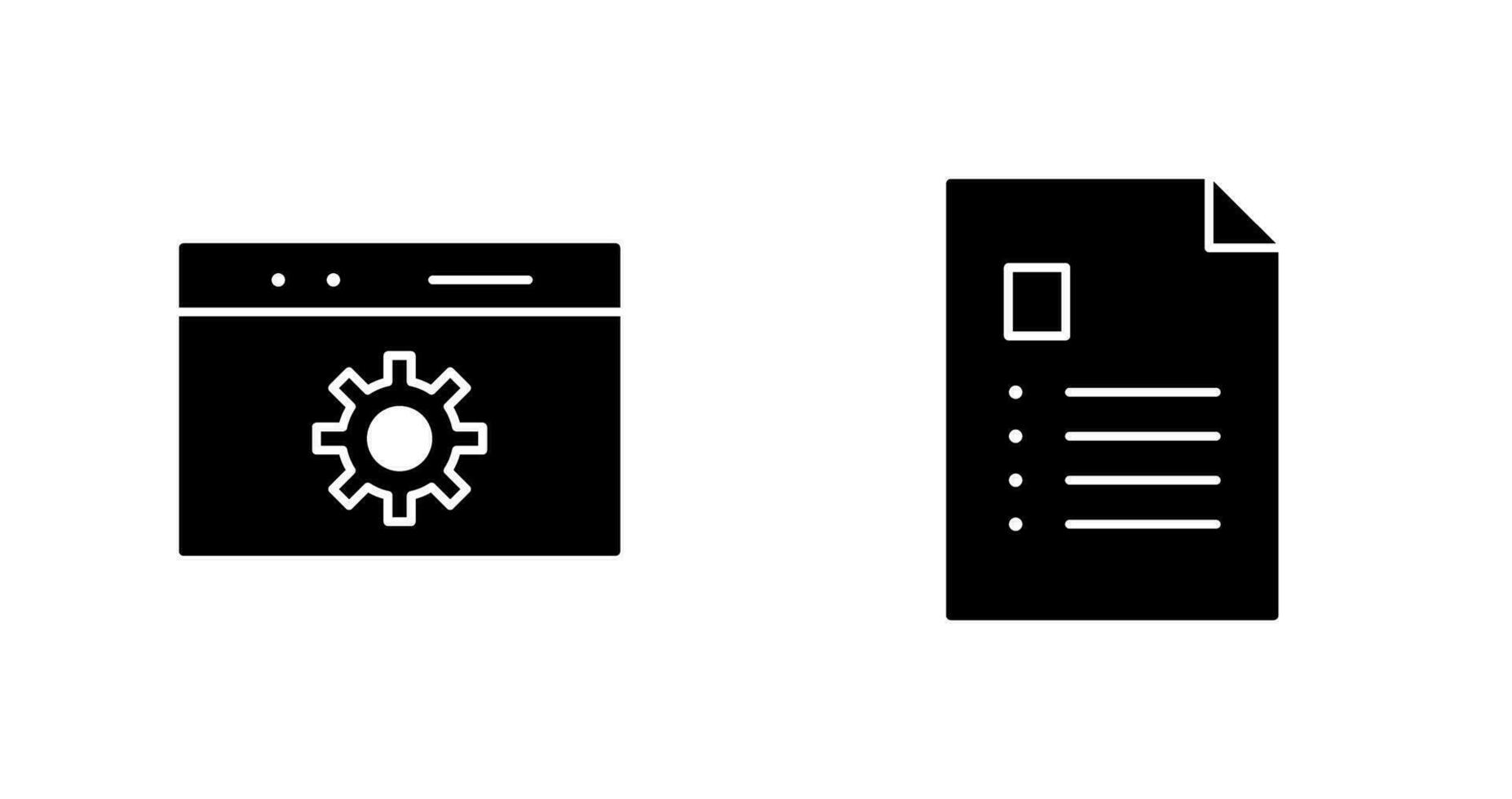 Analytik und Netz Optimierung Symbol vektor