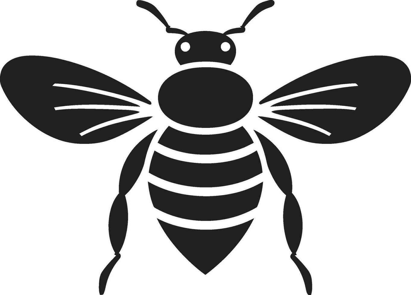 Bestäuber Bienenstock Logo Bienenstock Dynastie Profil vektor