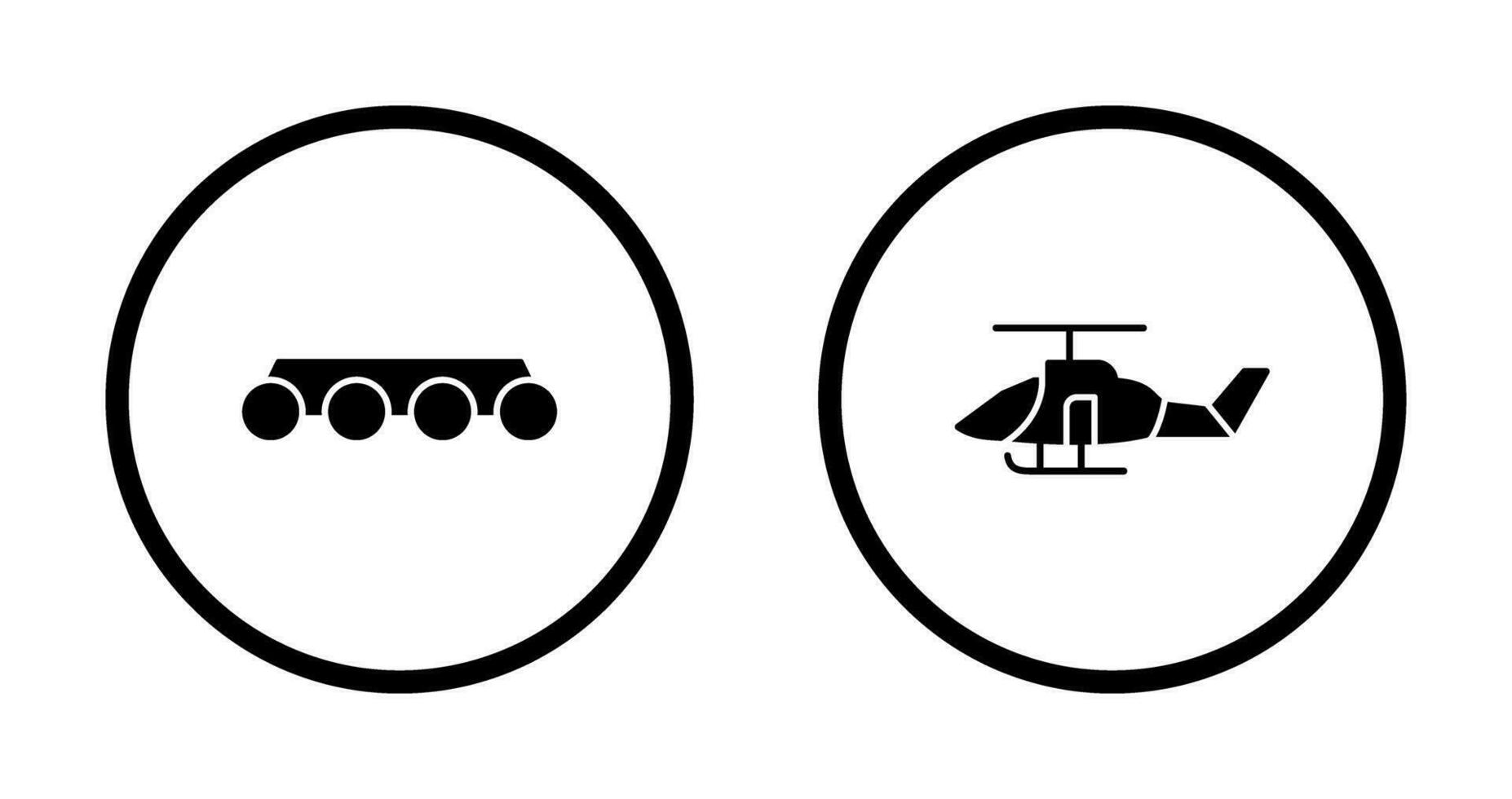 skridskor och militär ikon vektor