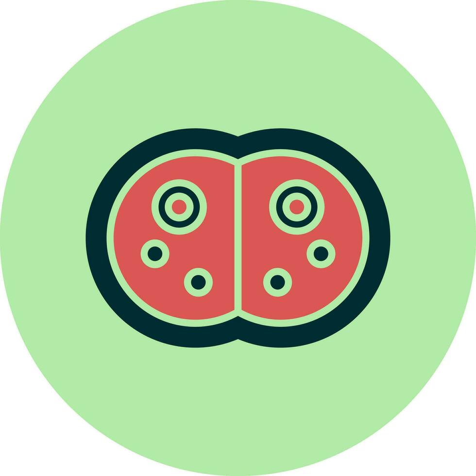 synechocystis cyanobakterier vektor ikon