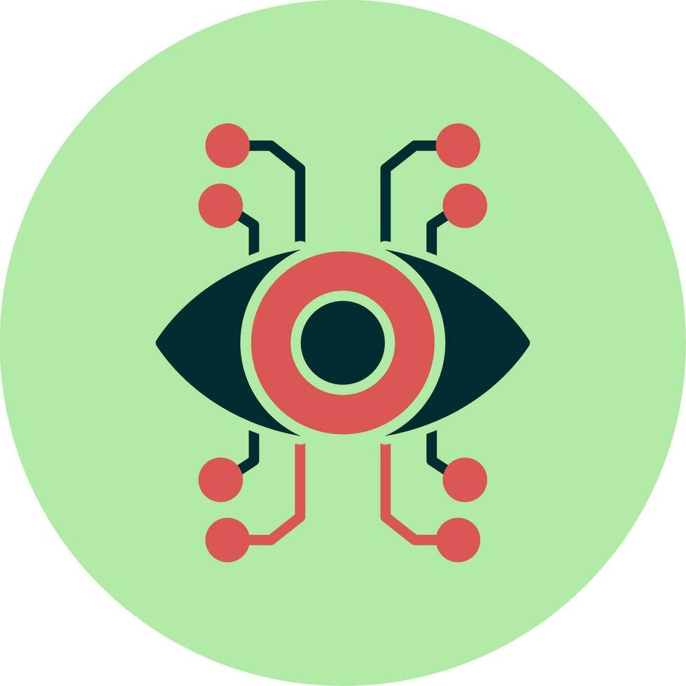 bionisch Auge Vektor Symbol