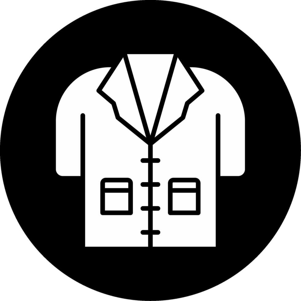 Labor Mantel Vektor Symbol