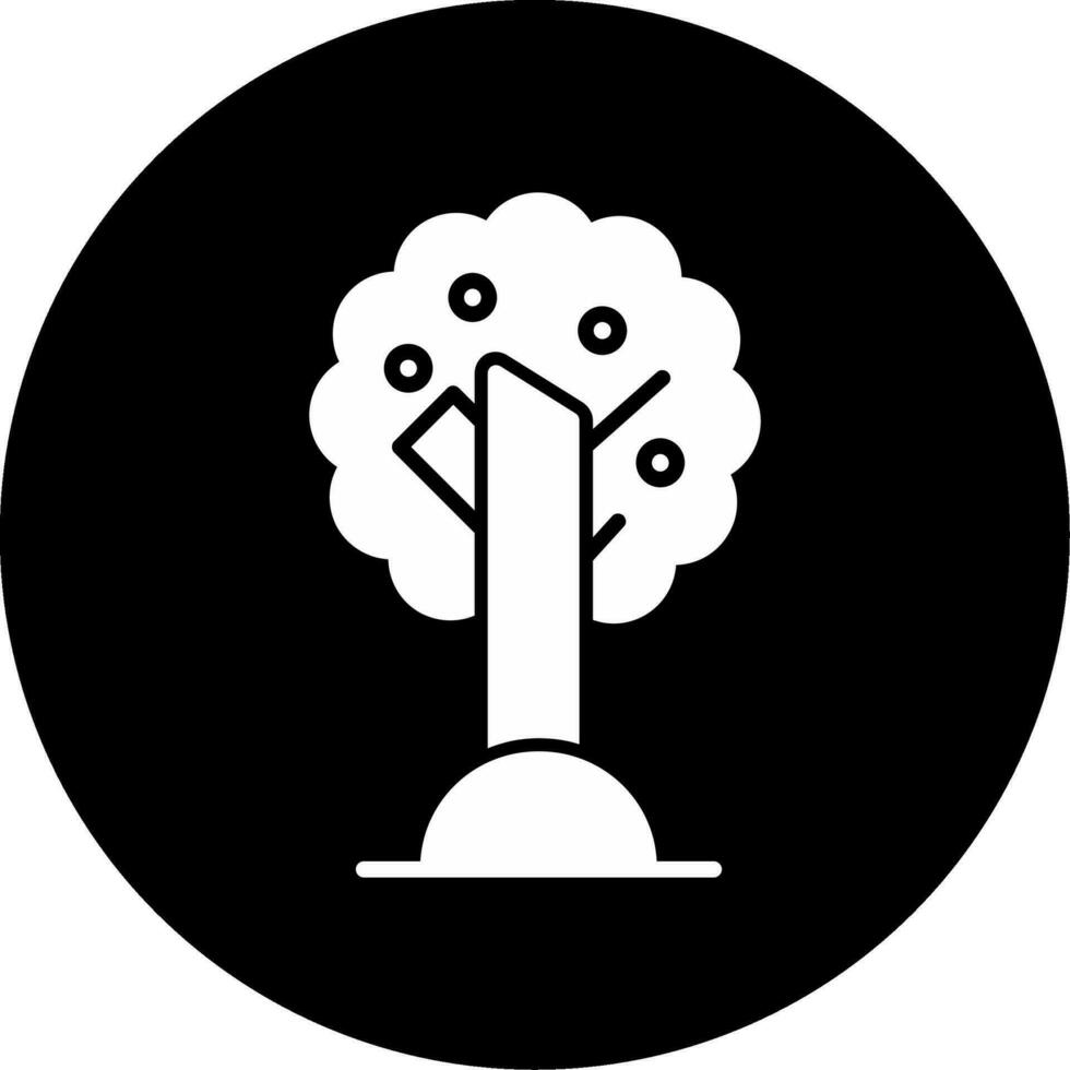 Olive Baum Vektor Symbol