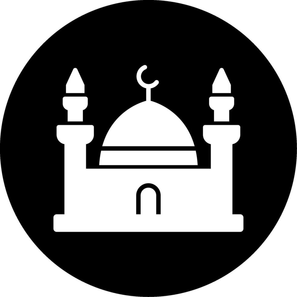 Moschee-Vektor-Symbol vektor