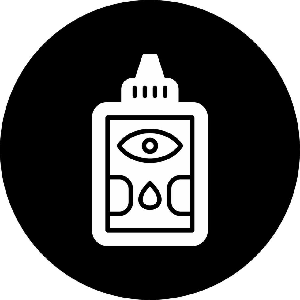 Auge Tropfer Vektor Symbol