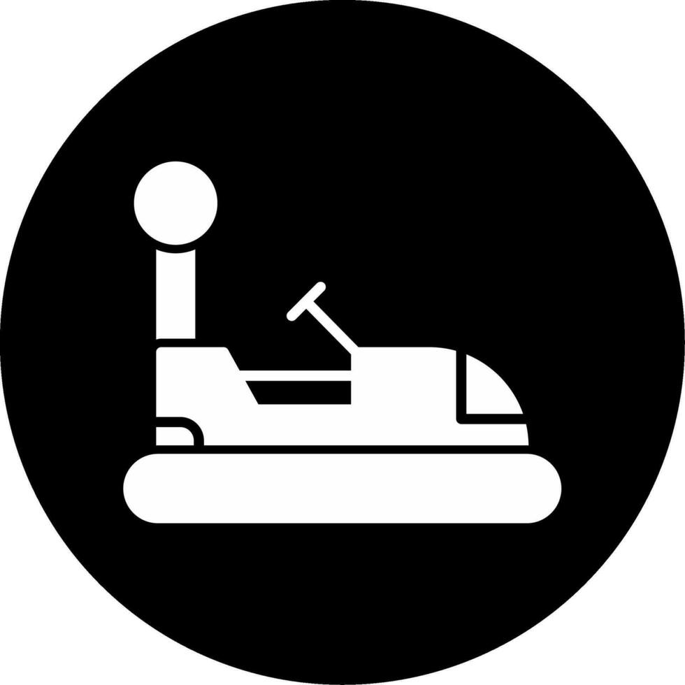 Autoscooter-Vektor-Symbol vektor