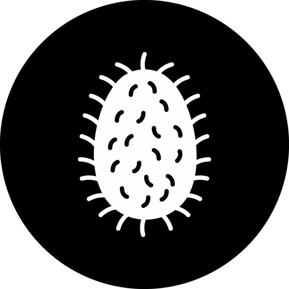 Tollwut Lyssavirus Vektor Symbol