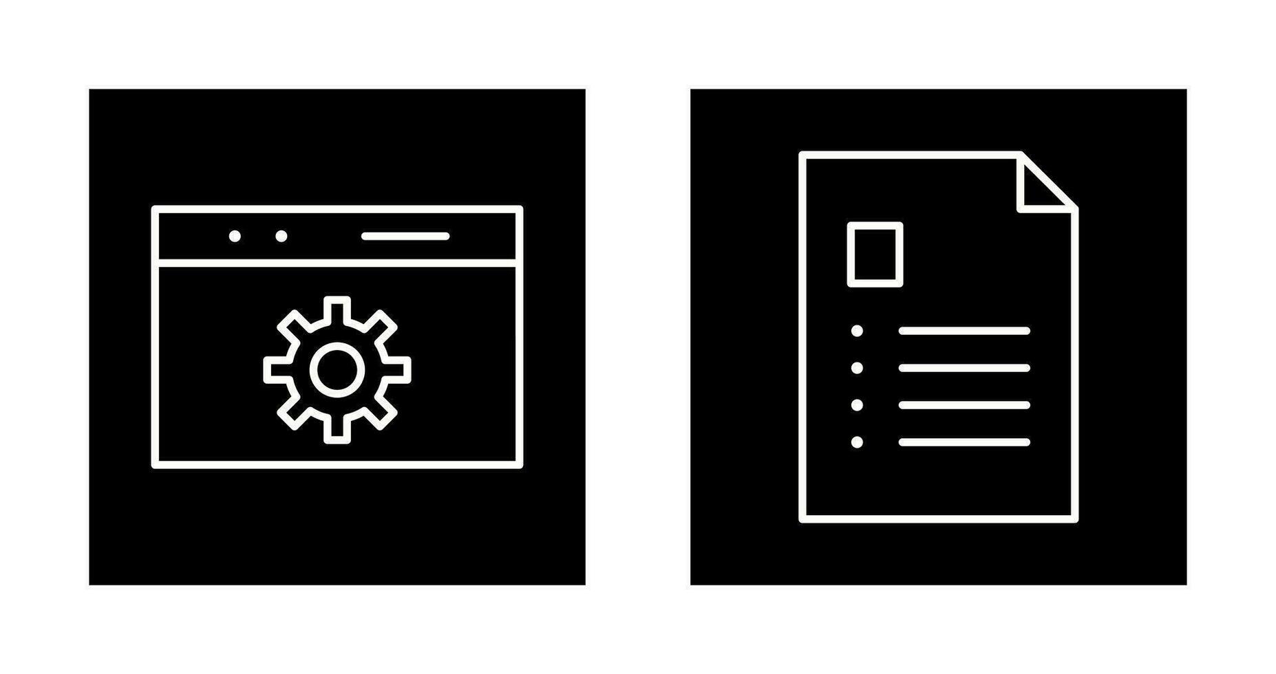 Analytik und Netz Optimierung Symbol vektor