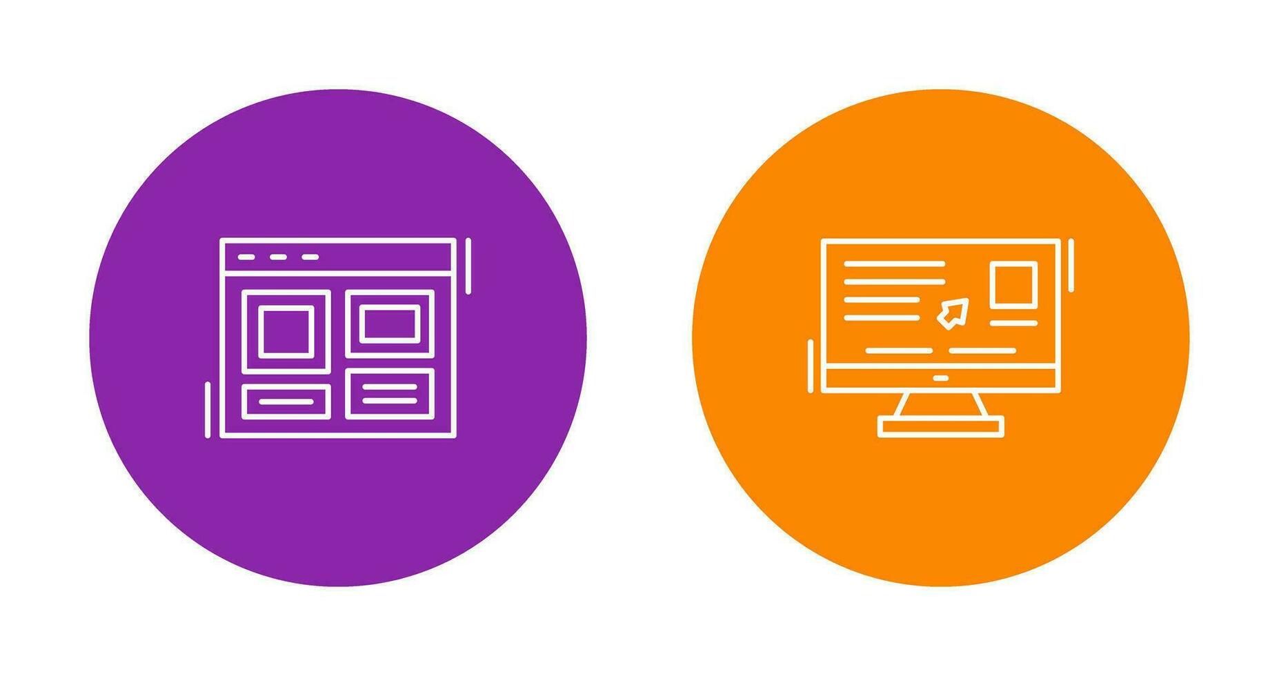 Layout und Benutzerfreundlichkeit Symbol vektor