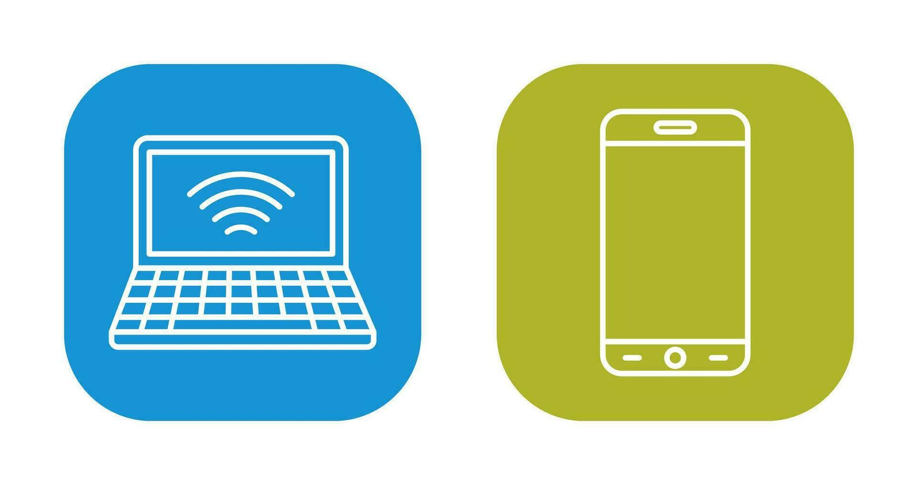 Signal und Smartphone Symbol vektor