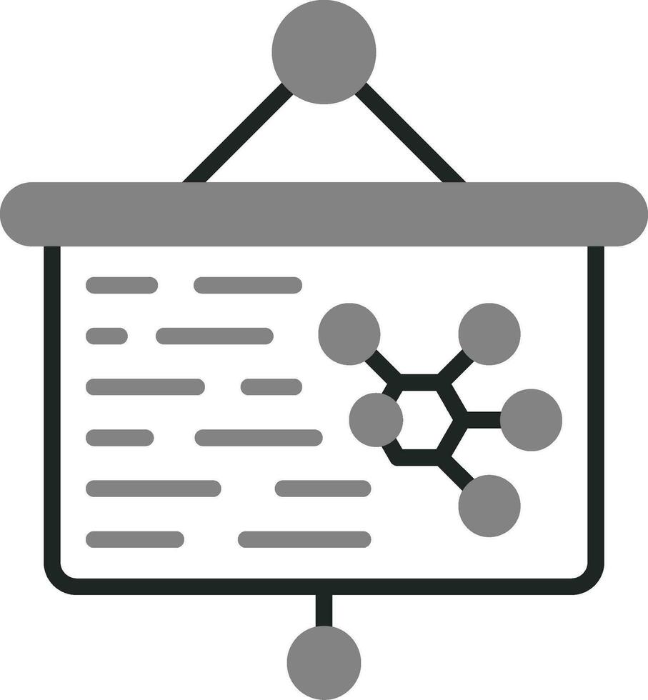 Präsentationsvektorikone vektor