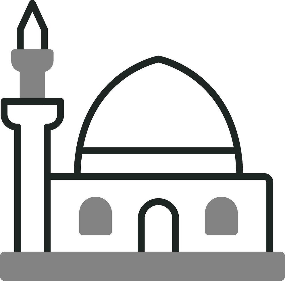 das Propheten Moschee Vektor Symbol